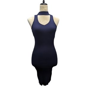 Charlotte Russe navy blue dress